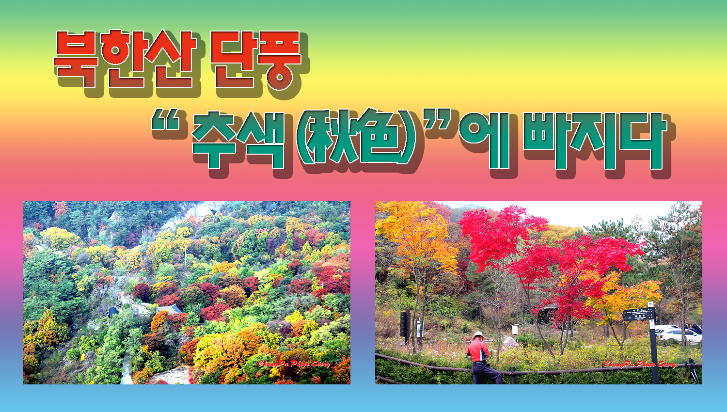 산이 보약이다 … 북한산국립공원 단풍 추색(秋色)에 빠지다  